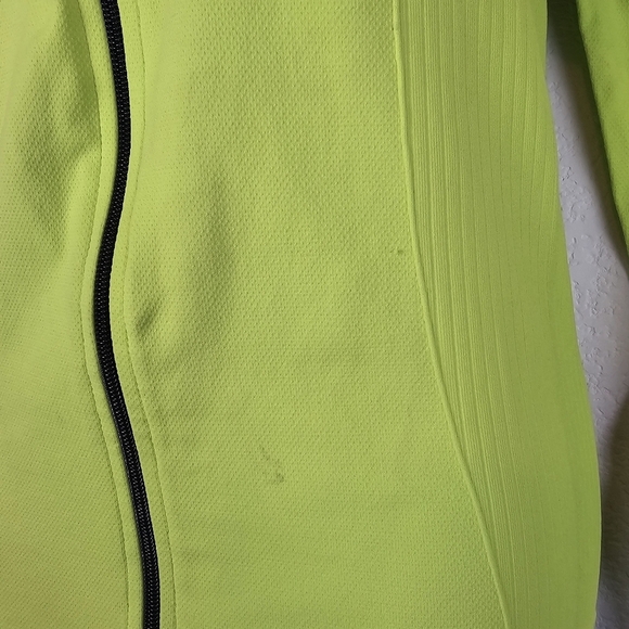 NWT Nux Sleek Unity Compression Jacket Lime Pop Size Medium - Picture 2 of 12